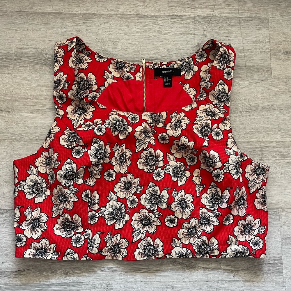 Forever 21+ Cropped Blouse